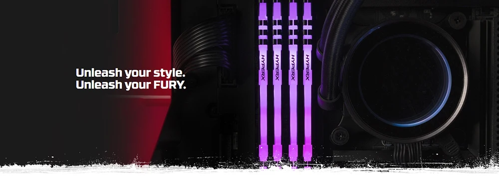 Kingston HyperX FURY 8 Гб 16 Гб DDR4 2666 МГц 3200 МГц ОЗУ Компьютера Памяти CL15 DIMM XMP рабочего стола внутренняя память для игр