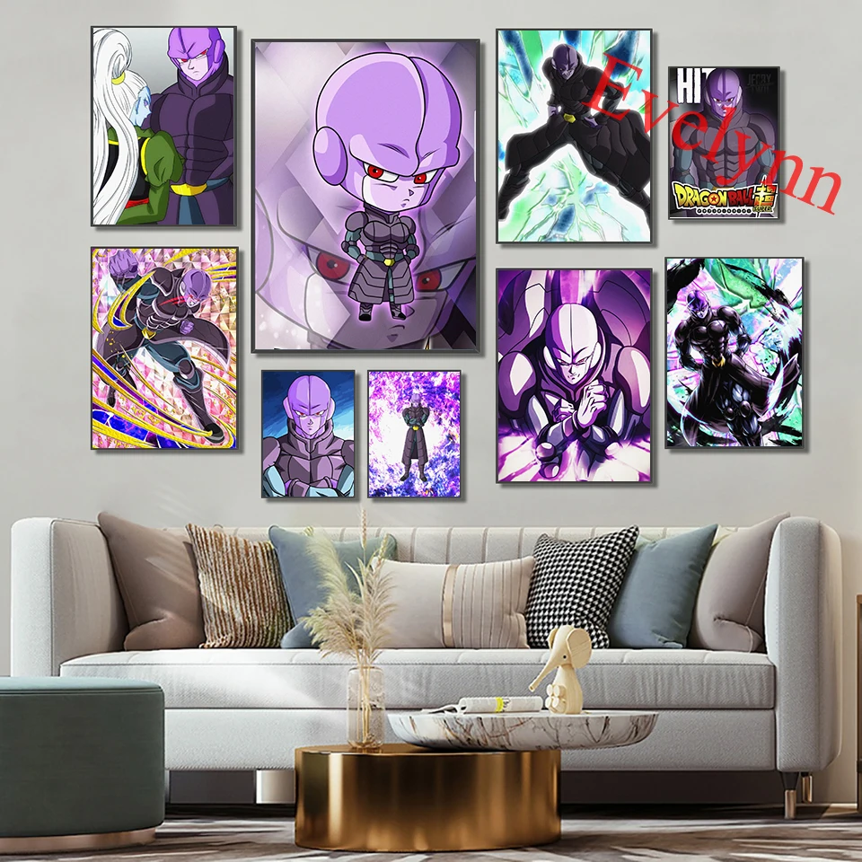 

Japanese Anime Goku Dragon Ball Super Poster Home Decor Abstract Art Nordic Canvas Wall Art Painting Children Room Decor Gift