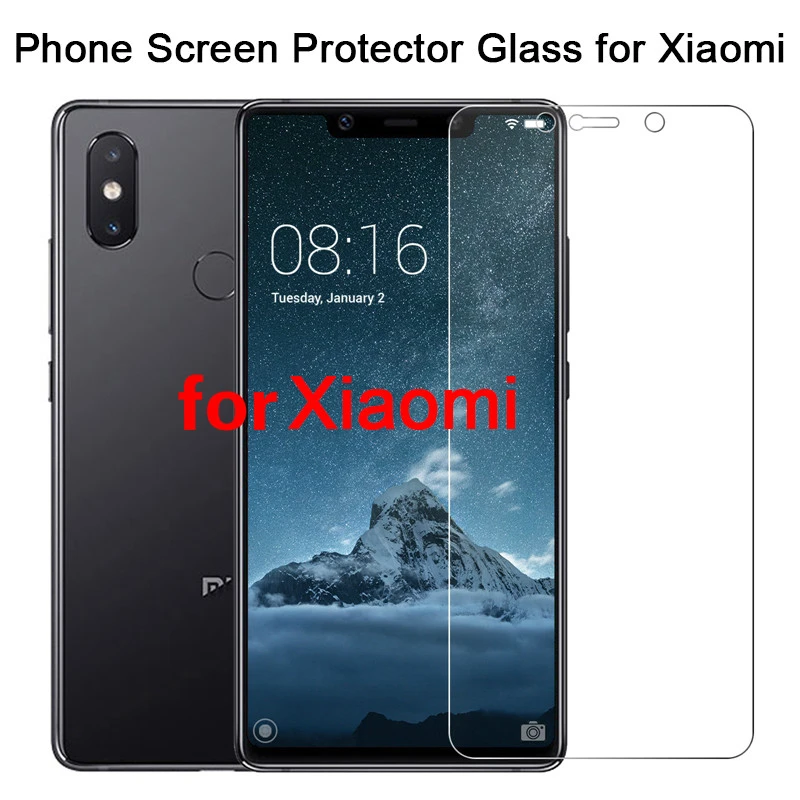 9H Screen Protector for Xiaomi Mi A2 Lite A1 HD Hard Tempered Glass on Xiomi Mi A3 CC9 CC9e Pocophone F1 Front Protective Film