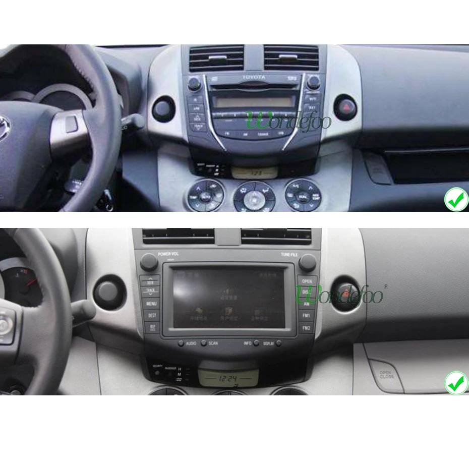 DSP ips 2 din Android 9,0 64G Автомобильный dvd-плеер для Toyota RAV4 Rav 4 2007 2008 2009 2010 2011 gps wifi Радио экран навигация ПК