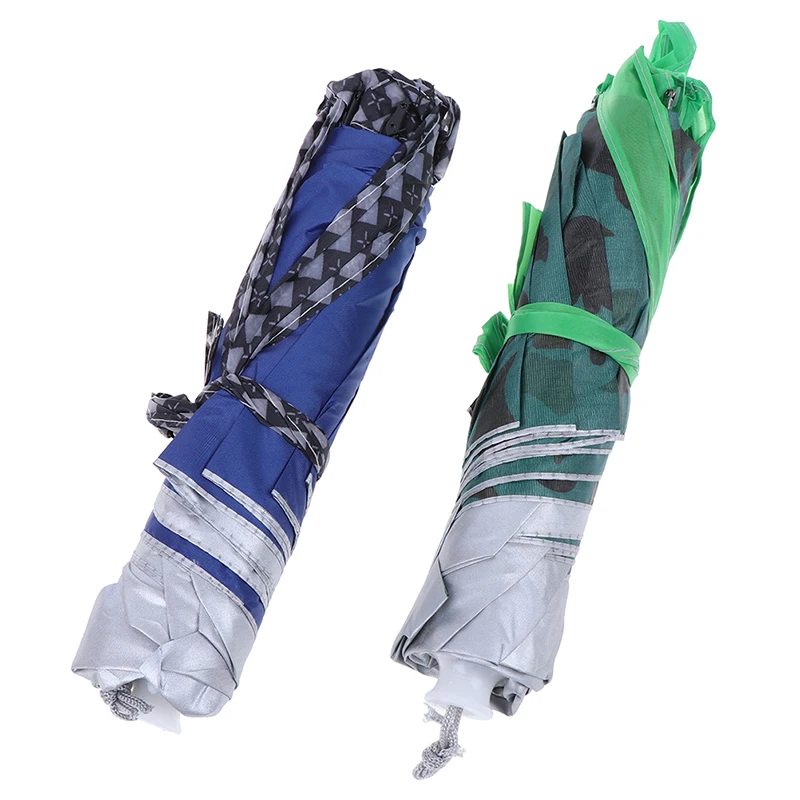 Складная голова зонтик шляпа дождевик рыболовная Головной убор для рыбалки