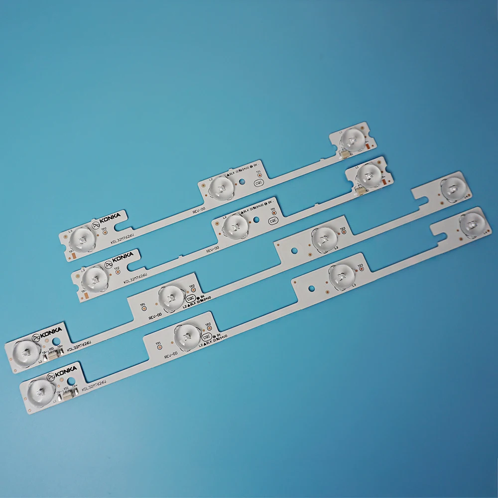 4 100 шт. оригинальная Светодиодная лента для Konka KDL32MT626U 35019055 35019056 светильник 32