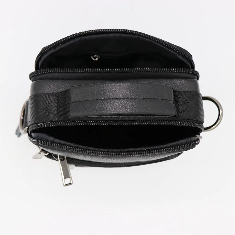 Брендовая мужская сумка через плечо из натуральной кожи мессенджер воловьей