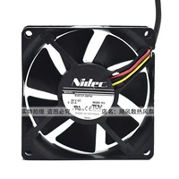 original 8cm 24v 0 23a b35727 58pw 3 wire with speed measuring inverter industrial control cooling fan dedicated