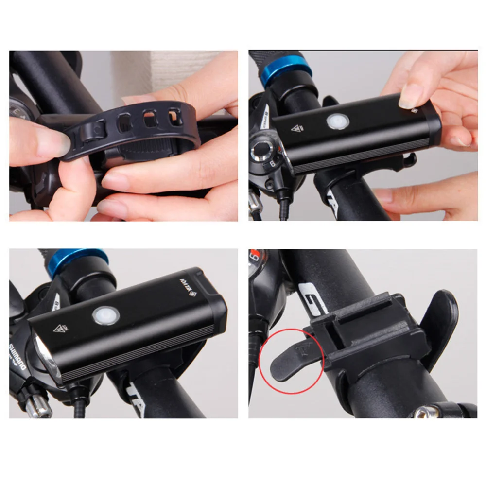 2Pcs USB Charging Night Riding Dead Fly Mountain Bike Light Headlight Equipment (Headlight + Tail light) | Спорт и развлечения