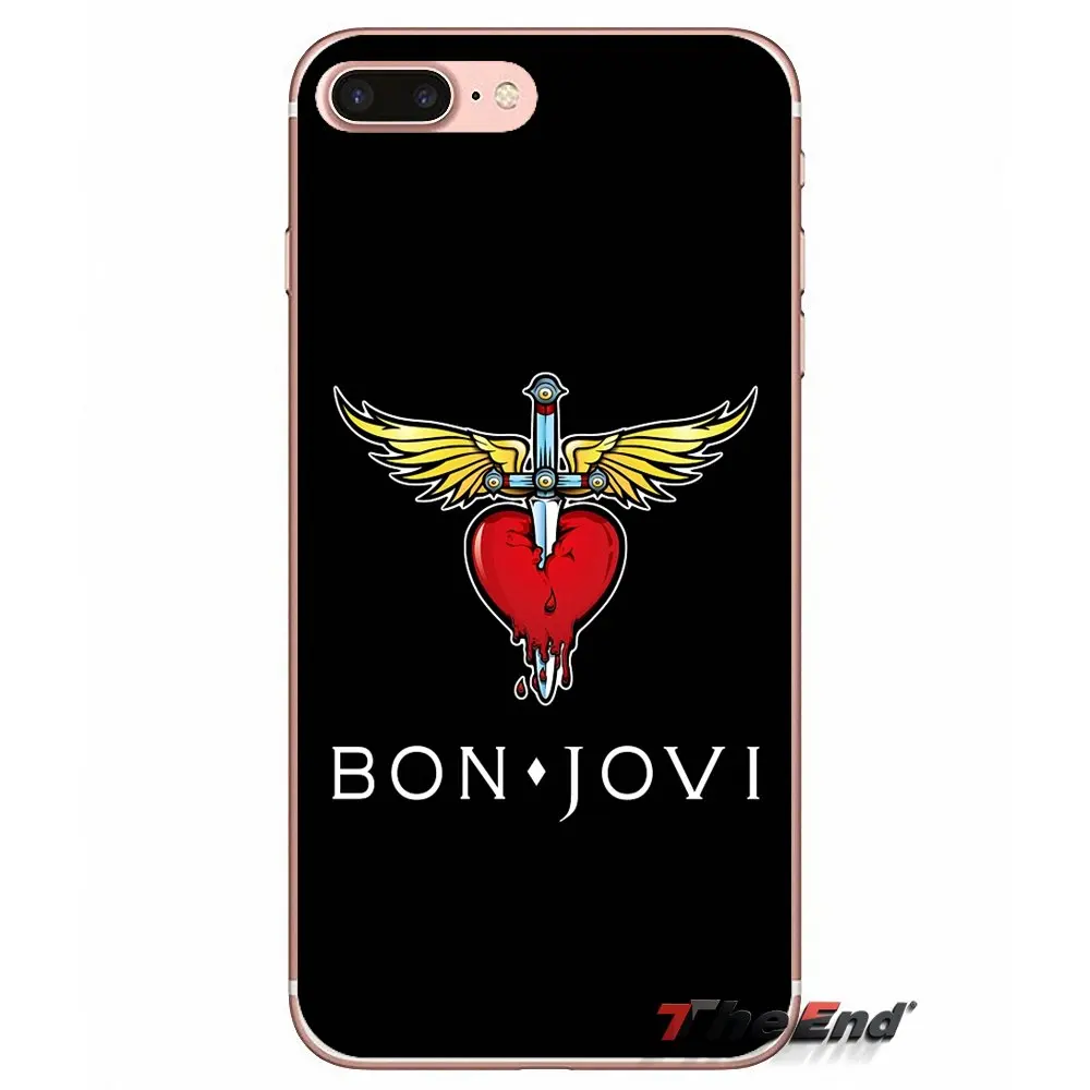Для Samsung Galaxy J1 J2 J3 J5 J7 A3 A5 A7 2015 2016 2017 J330 J530 J730 Soft Shell Чехол Бон Джови &quotЛегенда рок
