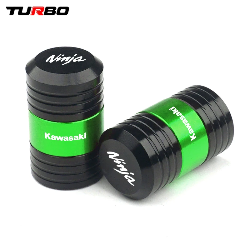 Для KAWASAKI Ninja 400 650 300 250 250R H2 ZX14R ZX10R ZX6R колпачки клапанов мотоциклетных колес CNC