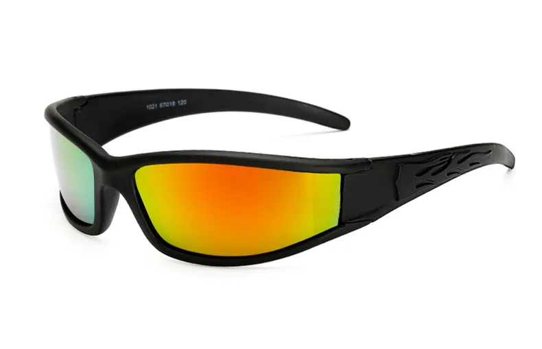 Red lens Вождение автомобиля очки с желтыми стеклами hd vision очки ночного видения мужские поляризованные очки для верховой езды на открытом воздухе защита глаз - Название цвета: Red lens