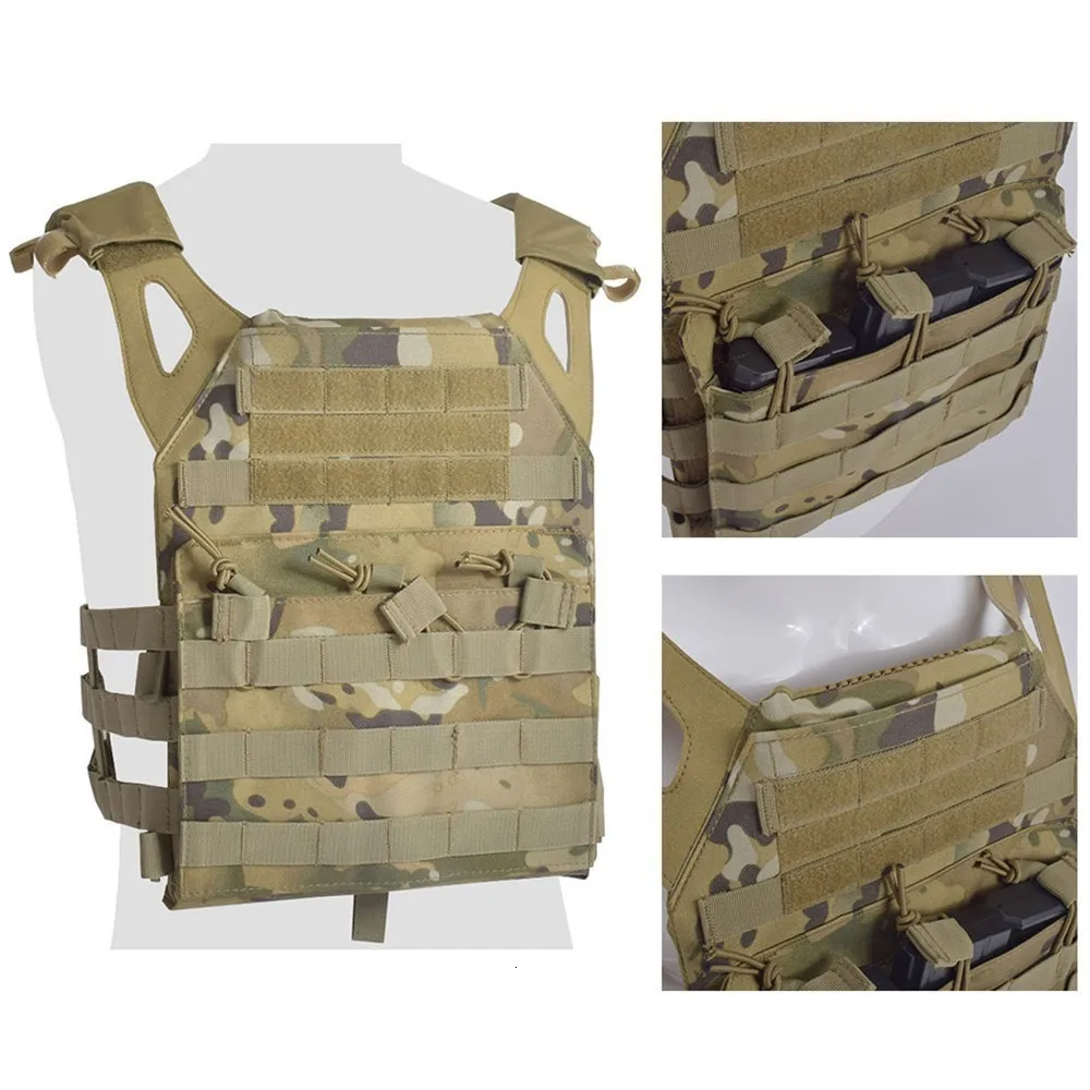 MILRESCUER Камуфляжный охотничий военный тактический жилет Wargame Body Molle Armor охотничий JPC жилет боевое снаряжение для страйкбола