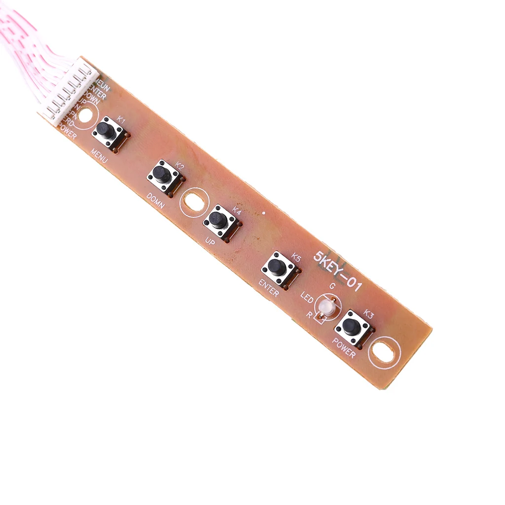 Плата драйвера универсальный контроллер ЖК монитора LVDS 5 В 10 42 дюйма для ноутбука