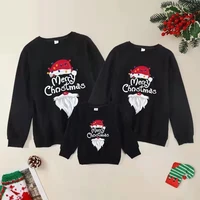 2021 christmas sweaters family matching outfits father mother children xmas sweatshirts autumn mom mum baby mommy and me clothes
