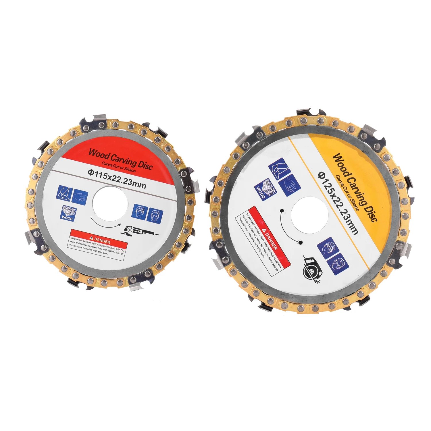 

115 мм/125 мм Диаметр твердосплавный режущий инструмент резьба по дереву дисковый 8 / 9 Зубы деревообрабатывающий цепная дробилка цепных пил ди...