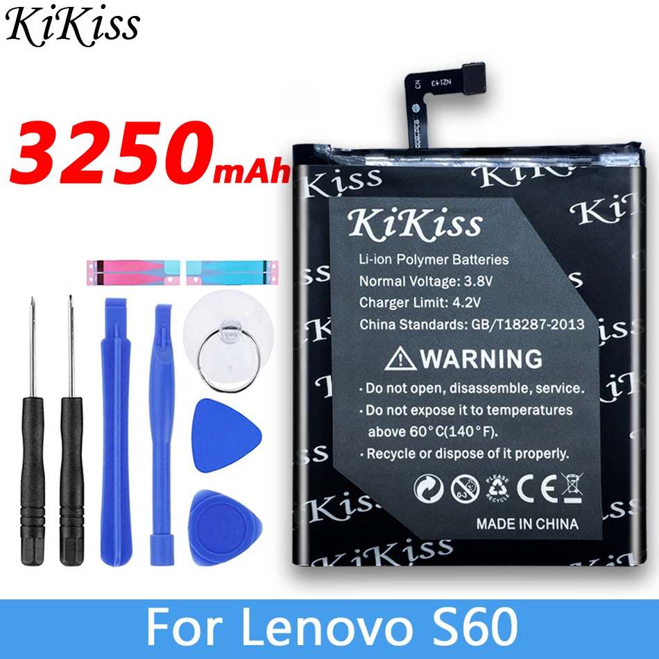 Аккумулятор большой мощности 3250 мАч для Lenovo S60 S60T S60W мобильный телефон Bateria BL245