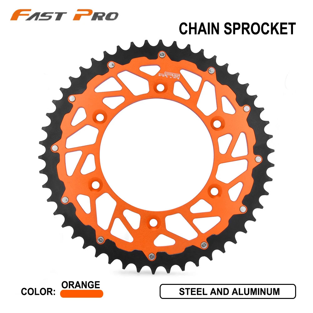 Задняя звездочка ЧПУ для KTM EGS EXC SX EXCF LC4 LSE RXC MXC SMR 125 200 250 350 400 450 525 530 560 600 Enduro|chain