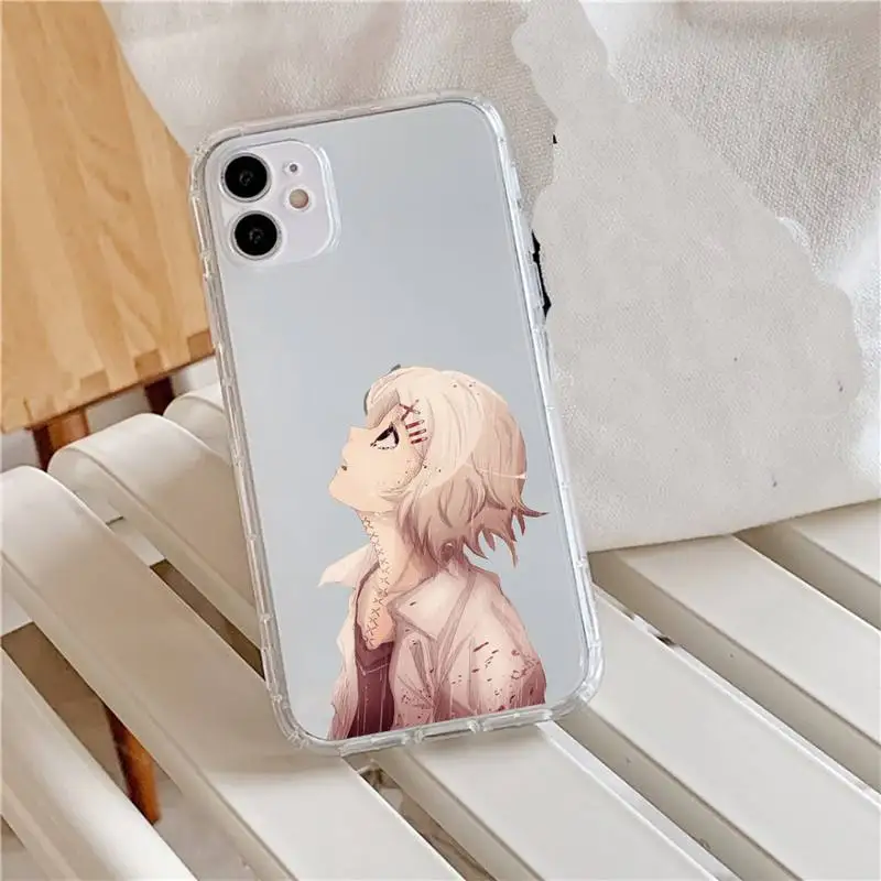 

Tokyo Ghoul Japan Suave Phone Case Transparent for iPhone 11 12 mini pro XS MAX 8 7 6 6S Plus X 5S SE 2020 XR