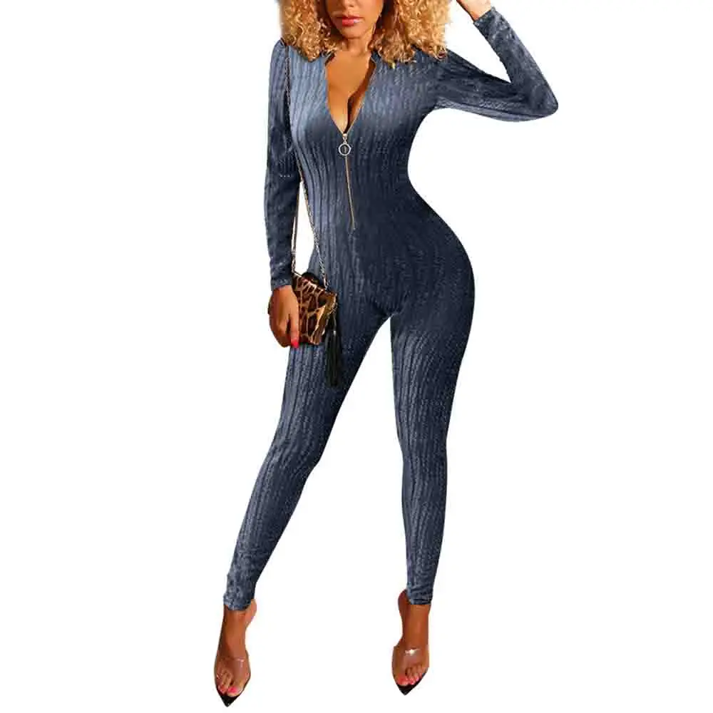 Сексуальная женская ночная Клубная одежда для фитнеса с длинным рукавом