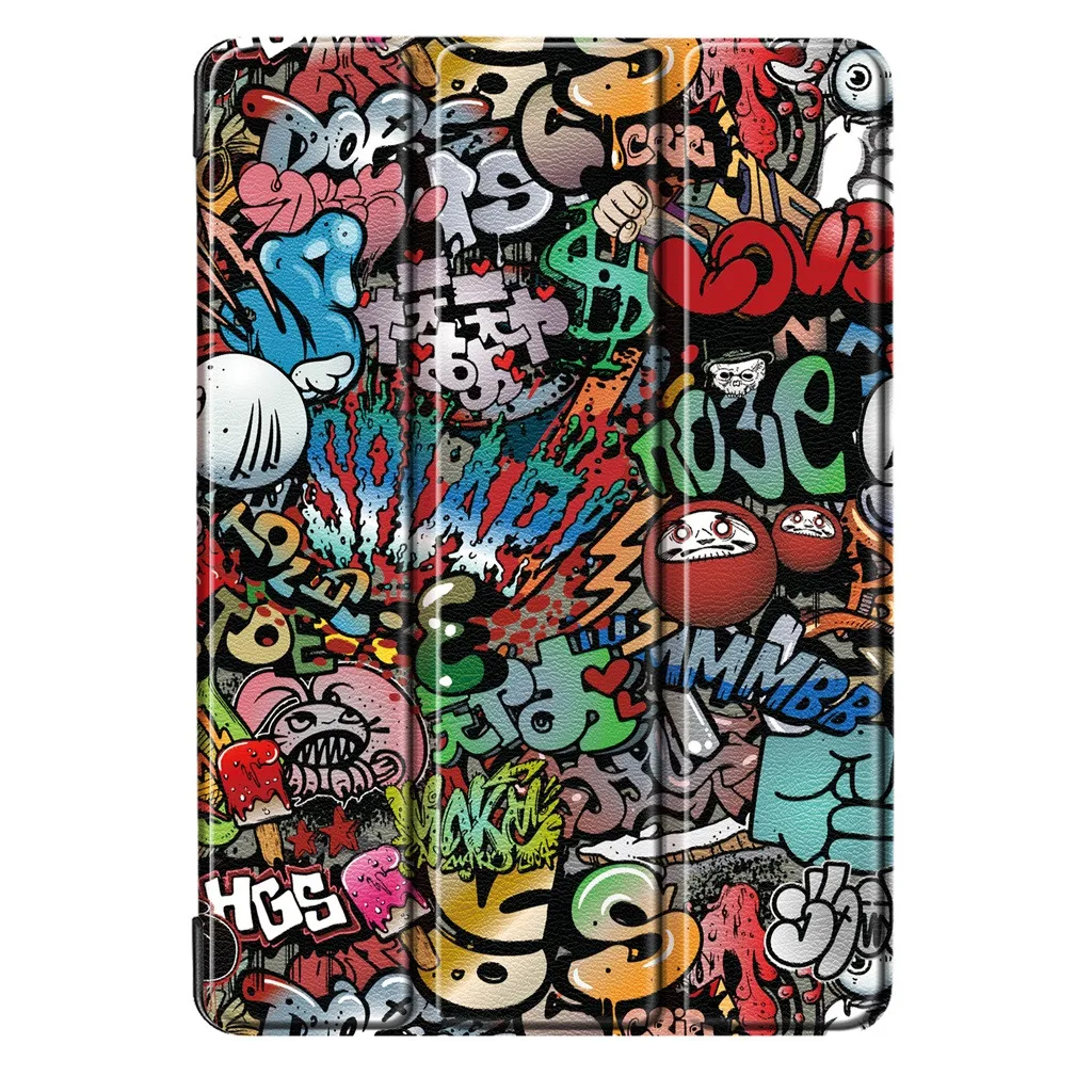 Ouhaobin tablet cases For iPad 10.2 7th Generation Smart Leather Folding Case Cover Stand Tablet Computer Accessories