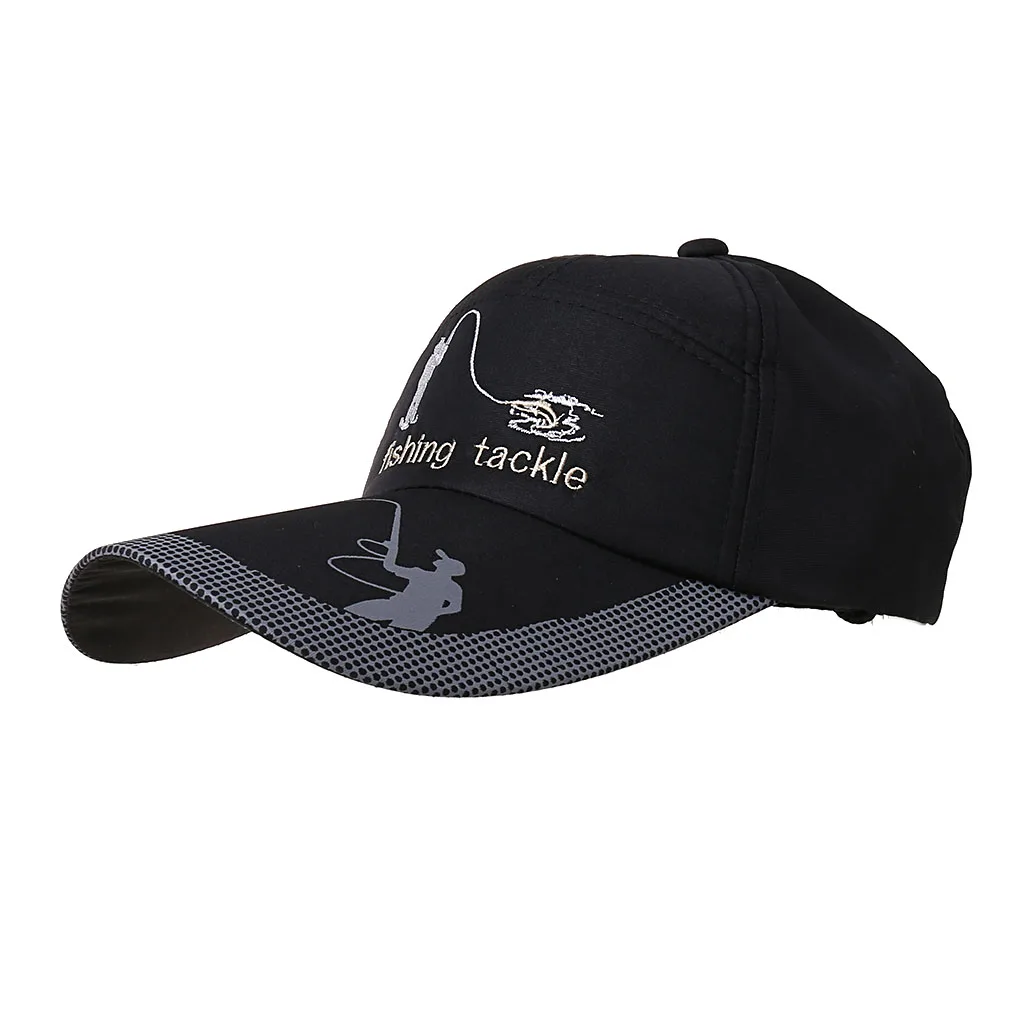 Высокое качество унисекс Мужчины Женщины Регулируемая рыболовная Кепка для