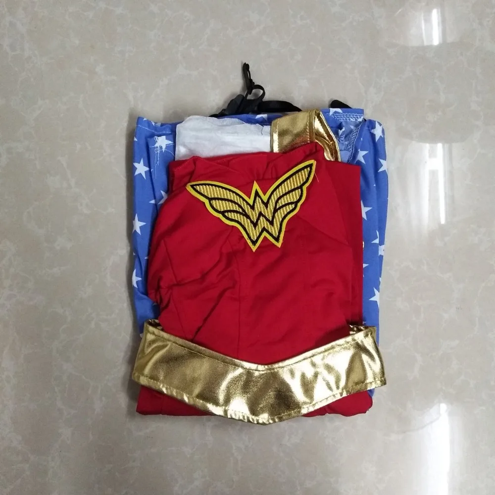Супергерой Супермен, Женский карнавальный костюм на Хэллоуин, Wonder Woman, вечерние костюмы Zentai, женские Ролевые костюмы из фильма, платье+ плащ