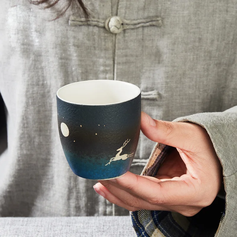 

New Coffee cups Ceramics mugs Beer Tea Mug Whiskey Glass Drinkware cup Ceramic Latte Specialized coffee