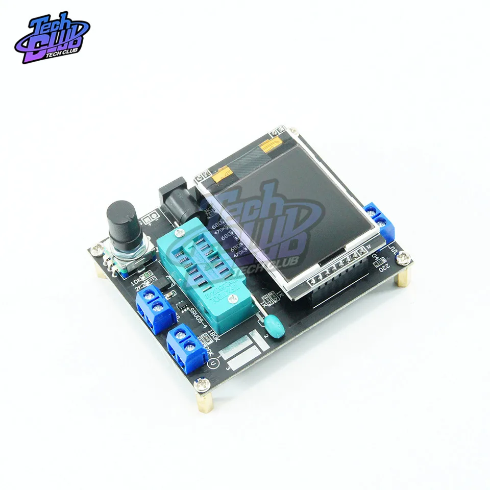 ЖК дисплей GM328A тестер транзисторов емкость диода измеритель частоты напряжения