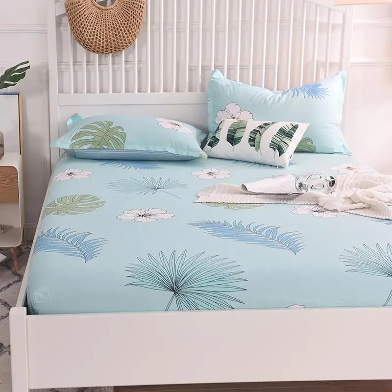 Постельное белье Простыня из эластичной резины матрас замороженная Эльза и Анна