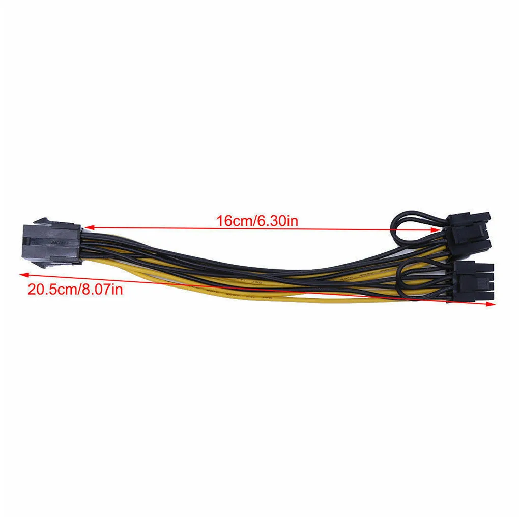 5/6 шт. 6 контактныйб PCI e на 8 Pin (6 + 2) разъем pci е (кабель со штыревыми соединителями