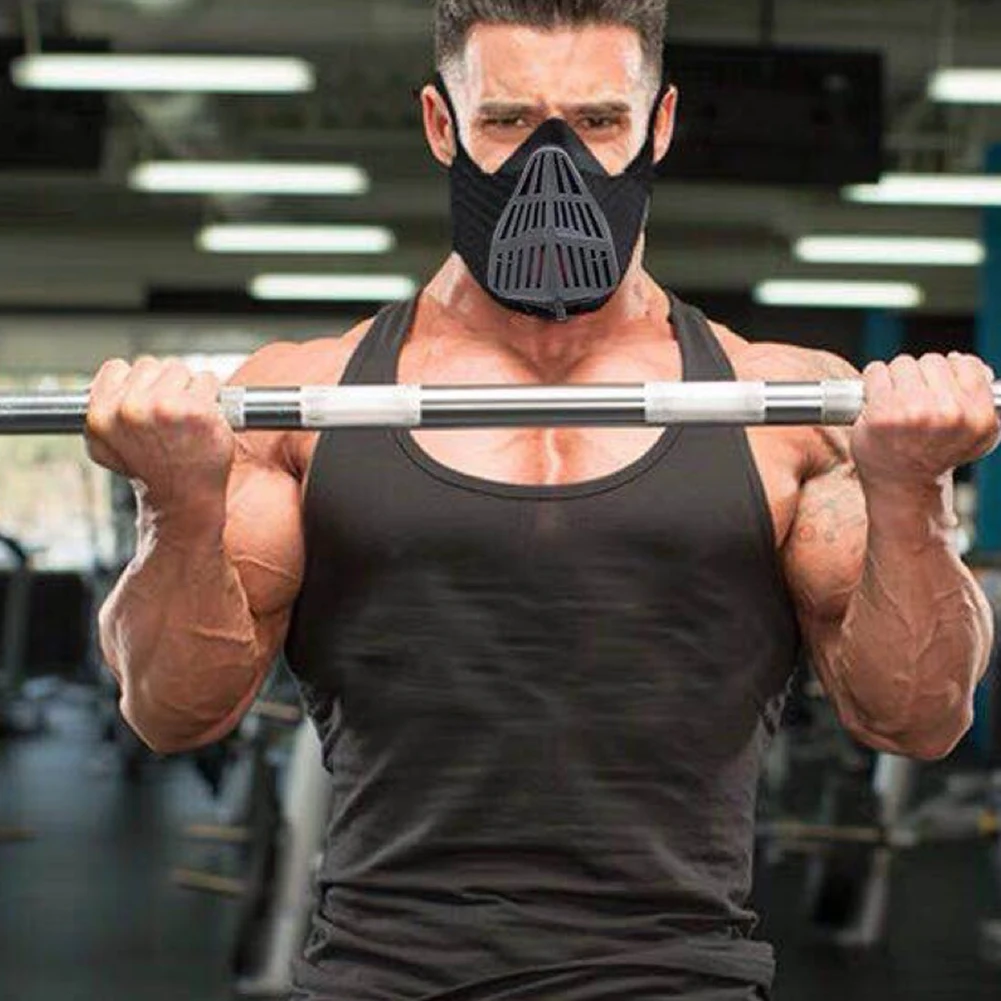 Кислородная силиконовая Спортивная маска с эффектами высоты водонепроницаемая