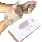 100 шт защитной смолы CPE перчатки одноразовые сильный Высокая химическая стойкость эпоксидной смолы одноразовые защитные перчатки