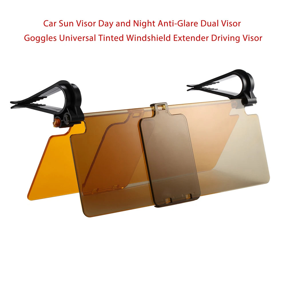 Горячая новинка автомобильный солнцезащитный козырек дневной и ночной двойной