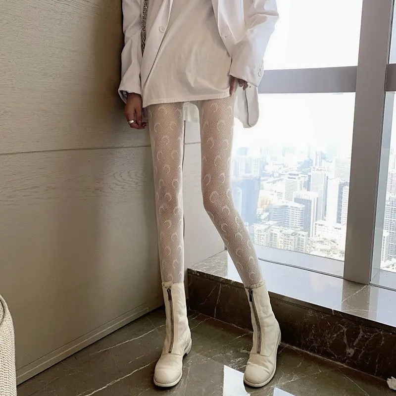 

Sailor Moon Cosplay Silk Stockings Matching Accessory Sexy Fashion Tight Fishnet Stockings Lolita Sock Black White