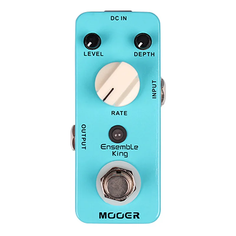 

MOOER полный набор King аналоговая педаль с эффектами для хора и гитары, реальный байпас, металлические детали и аксессуары