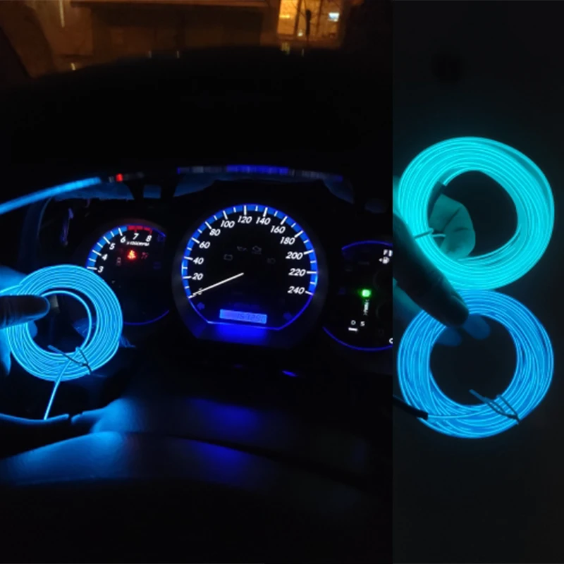

Светодиодный неоновый светильник полосы USB 12 Вт водостойкый LED 3 м гибкий ambi светильник лента для художественного оформления набор «сделай с...