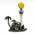 4 мл винтажный пустой слон Хрустальный телефон Металлическая Птица Золотой Павлин женский свадебный подарок