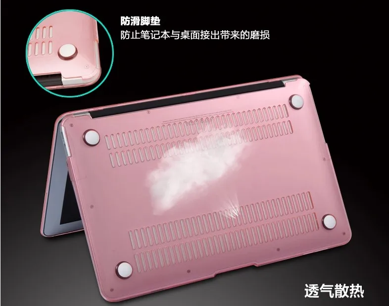 Чехол 3 в 1 для Macbook Air 13 A1466 A1369 Touch ID A1932 bar pro retina 11 12 15 дюймов A1706 1708 A1989 A2159 A1502|Сумки и