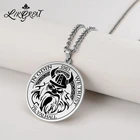 LIKGREAT Викинг норвежский бог один топор шлем Подвеска Ожерелье для мужчин нержавеющая нордический амулет талиман ювелирные изделия Wicca подарок друзьям