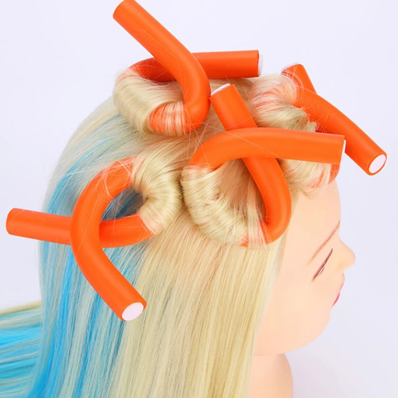 

42 шт., многоразовые плойки для завивки волос, 7 размеров