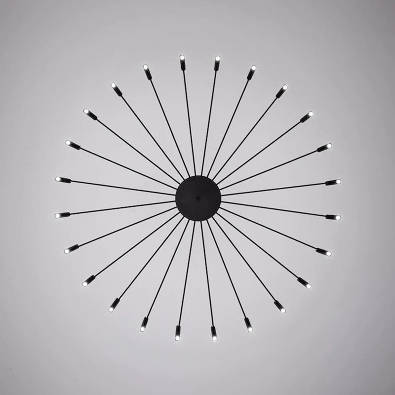 Lámpara colgante artística de diseño en el salón, dormitorio, restaurante, nórdico, iluminación led interior, decoración del hogar, accesorio de iluminación