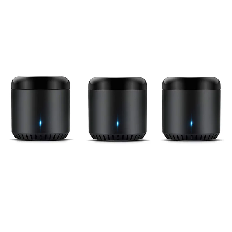 BroadLink RM4C Mini3 RM Mini 3 IR Hub Alexa Echo Google Home mini Assistant IFTTT Voice Control WiFi Universal Remote Smart Home - Цвет: RM Mini 3 3Pcs