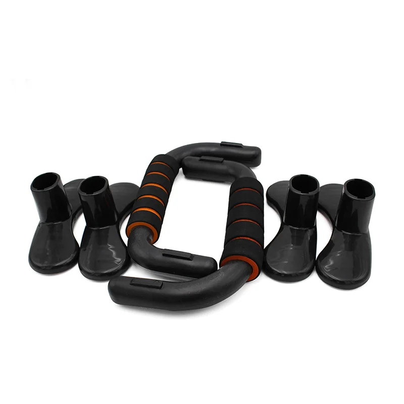 1 set H-shape push-up rack pushups fitness tool antiskid push-up bar body building Arm Exercise