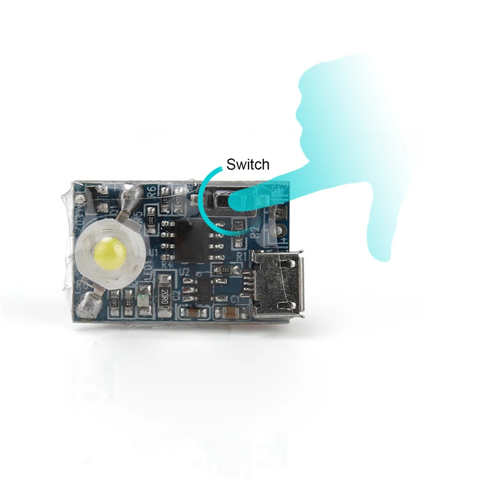 1 шт Мини Ночное F светильник вспышки мерцающий для DJI Mavic Pro Mini / Air 2 Фантом 4Pro Дрон