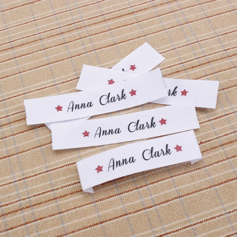 

Custom Clothing Labels - Name Tags , Personalized Brand， Logo or Text, Printing Labels (MD0128)