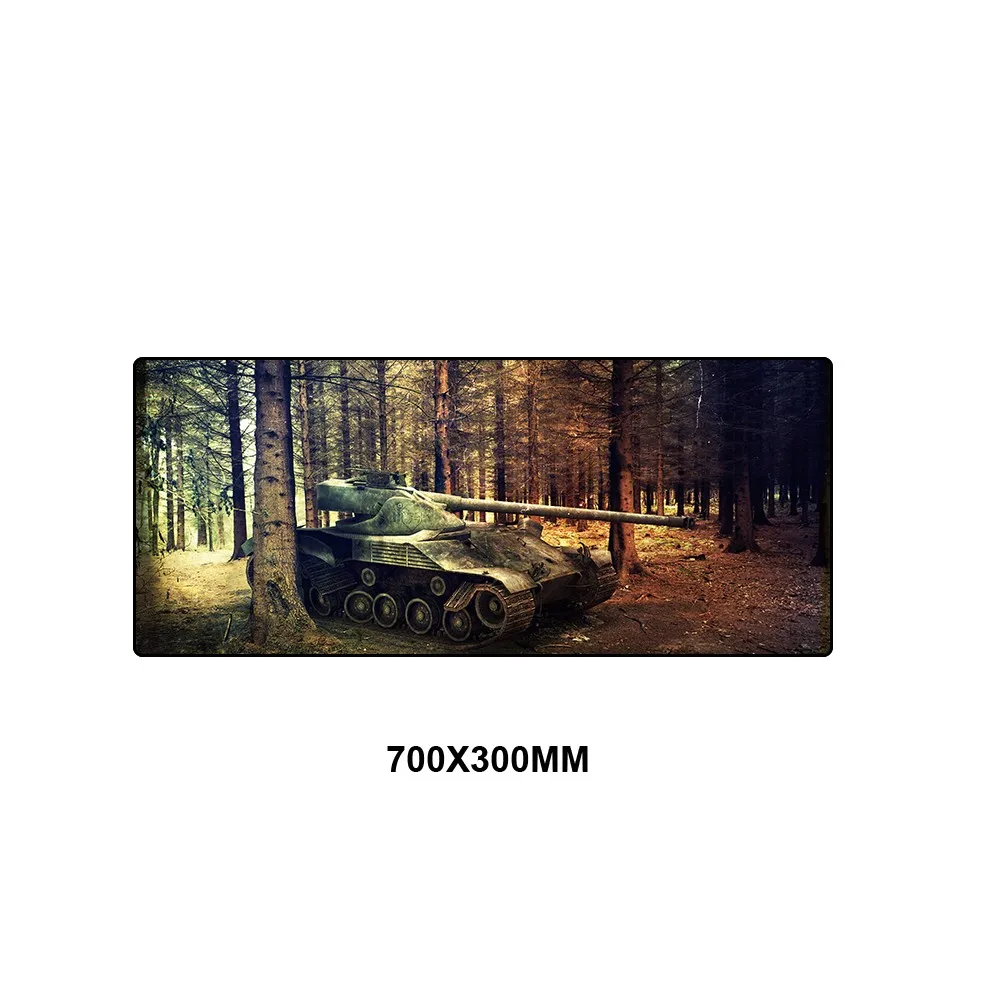 TKSJ-022 World of Tanks коврик для мыши большой Противоскользящий геймерский игровой коврик для мыши Keyborad коврик для мыши для ноутбука водонепроницаемый коврик для мыши защита стола - Цвет: TKSJ-022
