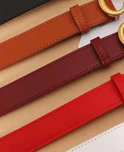 

Ladies luxury belt, high quality D brand leather classic style