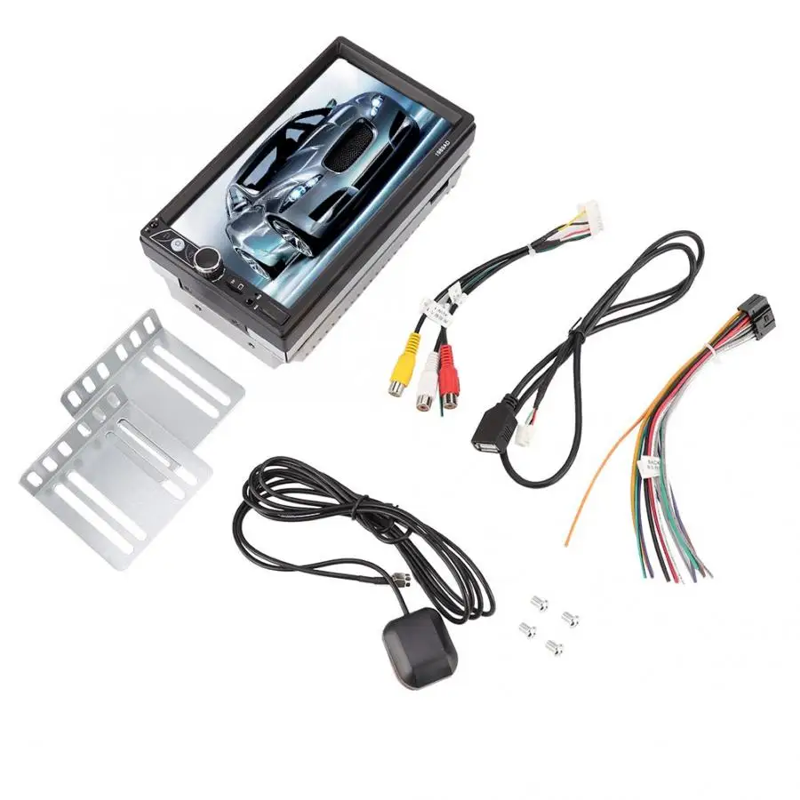 7 Inch 2 DIN Quad-core Bluetooth Car MP5 Player For Android GPS Navigator Stereo Radio | Автомобили и мотоциклы