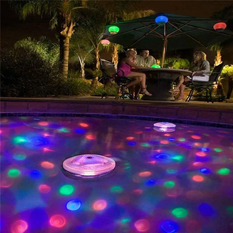 

Underwater LED Light Pool Light Floating Glow Swimming Pool Hot Tub Spa Lamp J8