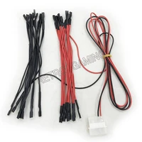 1pcs 2 8mm110 6 3mm187 terminal cable wiring for 18pcs32pcs arcade push button led lights 2pin port to usb wire harness