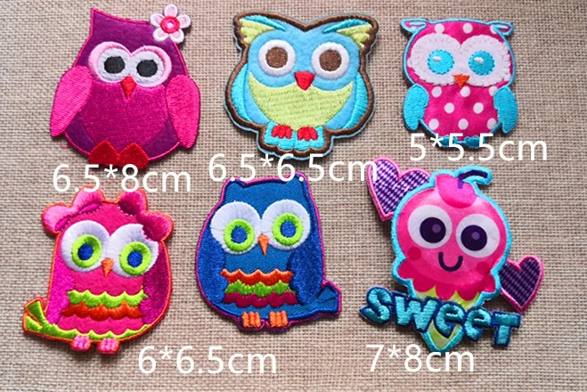 Оптовая продажа многофункциональные патчи с рисунком совы для самостоятельного