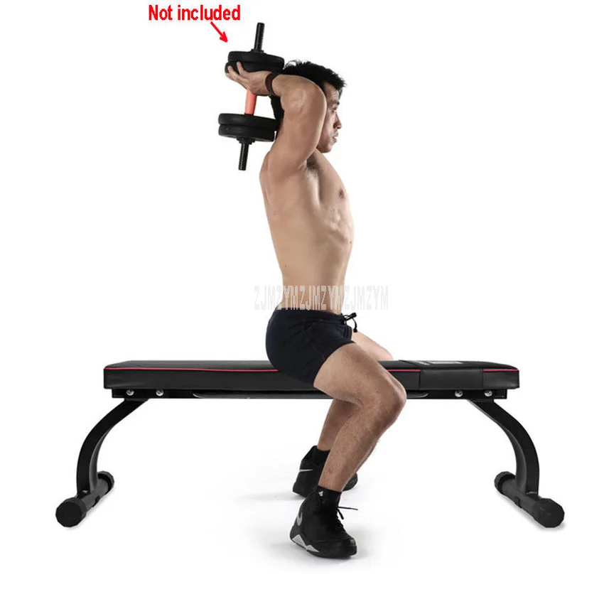 Складная скамейка для гантелей сидящая на брюшной скамье искусственная кожа