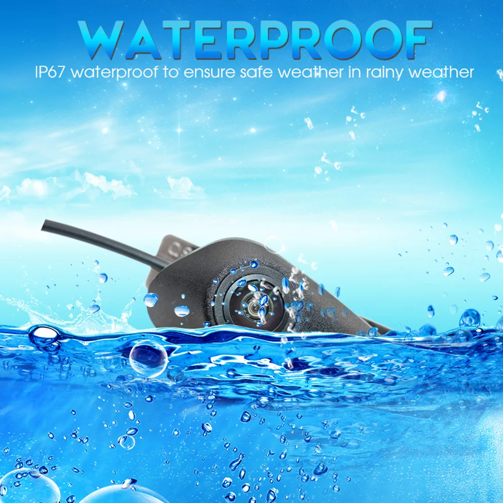 180 ° рыбий глаз CCD HD передний вид камера с логотипом автомобиля для Hyundai Elantra Verna